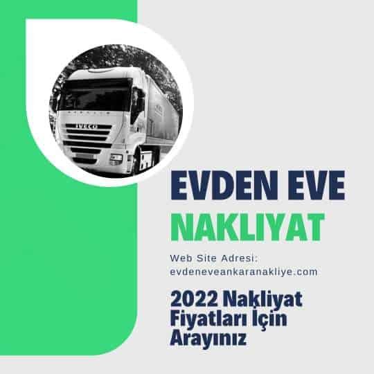 2022 Ankara Nakliye Fiyatları