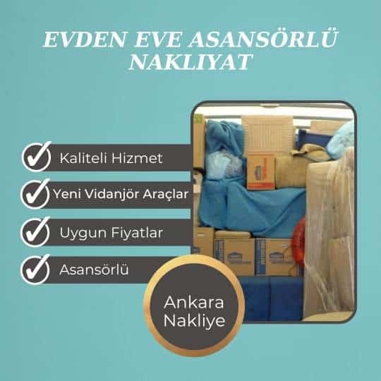 Evden Eve Asansörlü