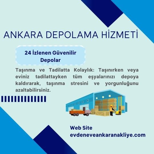 Ankara Depolama Hizmeti